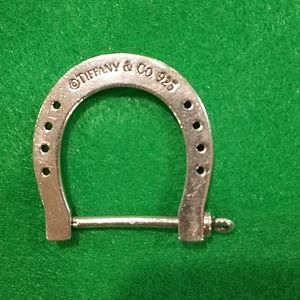 Tiffany & Co. Sterling Silver Horseshoe Keyring